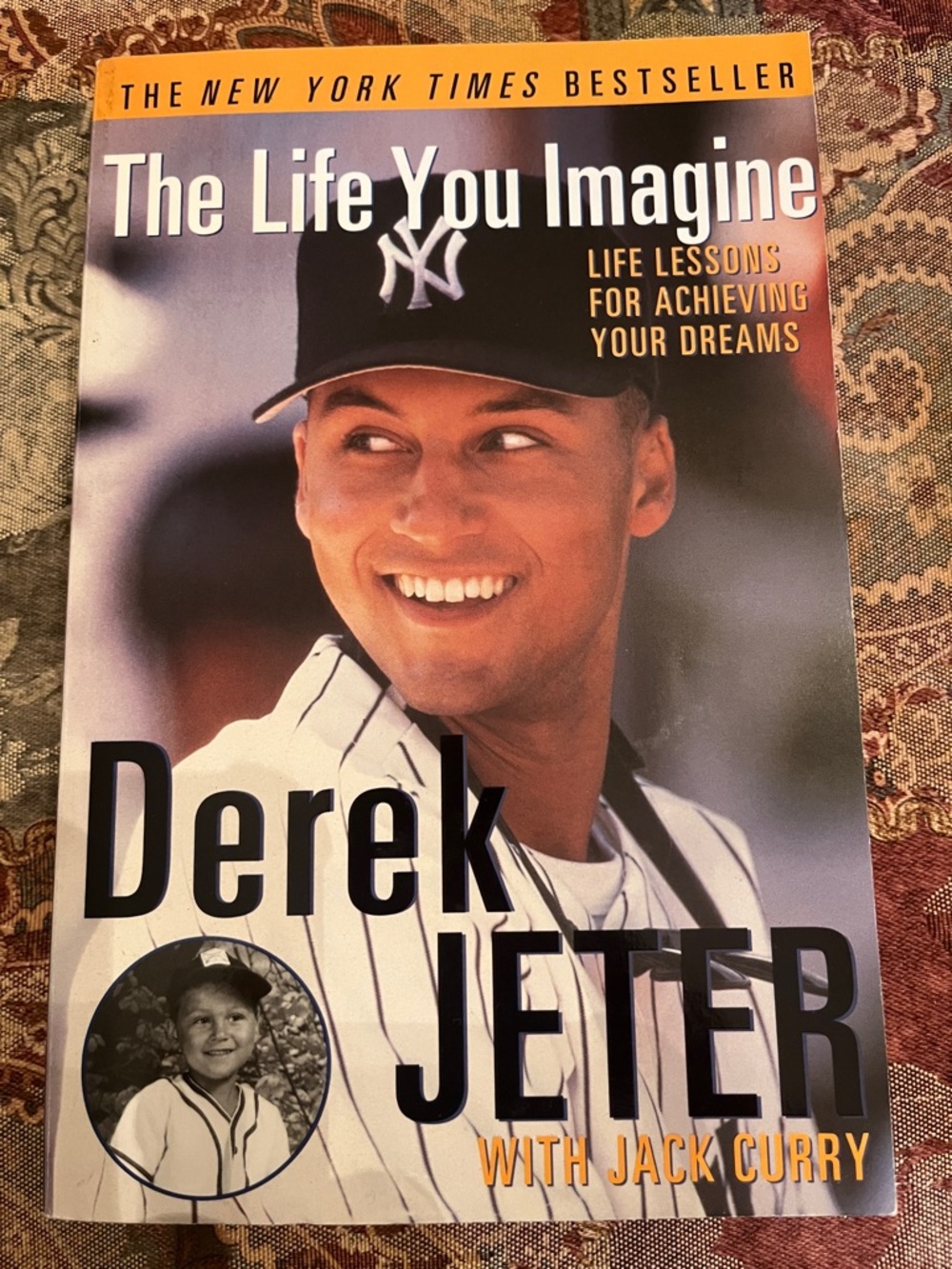 The Life You Imagine by Derek Jeter - Book (White, Black, Orange)